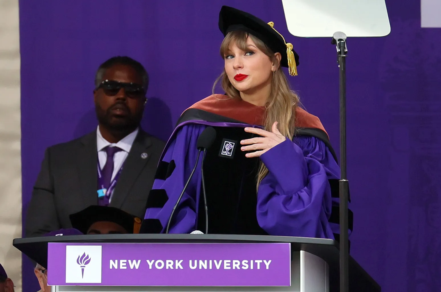 Taylor Swift New York University.